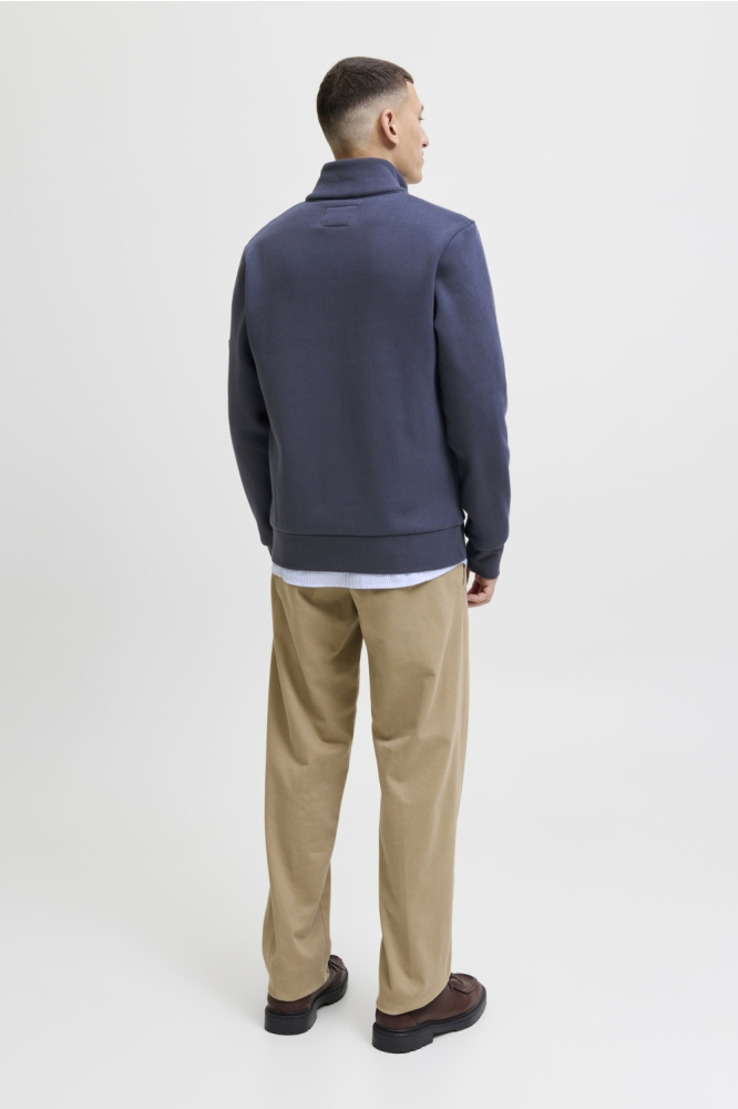 JPRBLUFRANKIE SWEAT ZIP HIGH NECK 12275675 SEABORNE